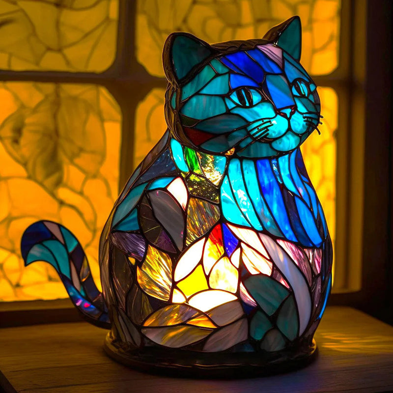 Modern Art Lamp - LumiAura-Cat-15CM-State of Style