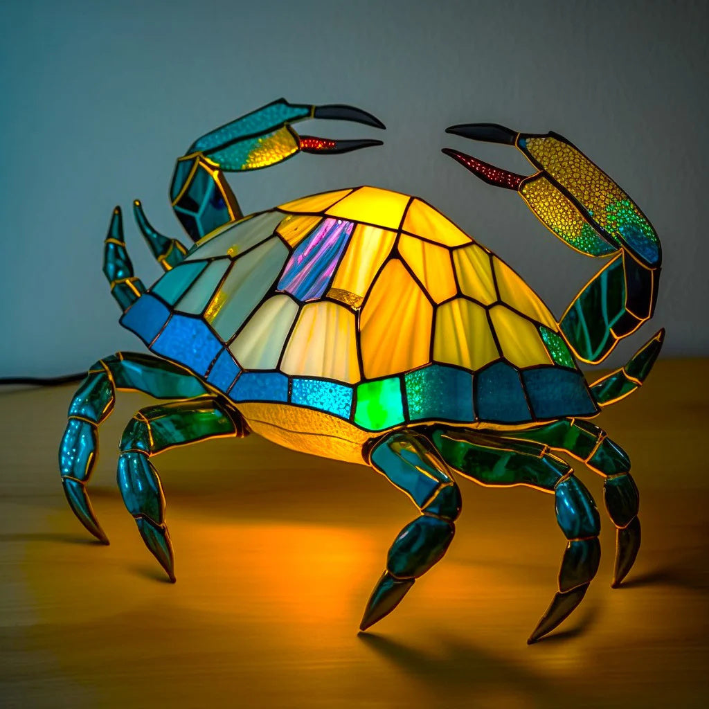 Modern Art Lamp - LumiAura-Crab-15CM-State of Style