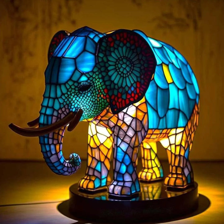 Modern Art Lamp - LumiAura-Elephant-15CM-State of Style