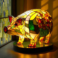 Modern Art Lamp - LumiAura-Wolf-15CM-State of Style