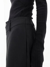 Modern Baggy Ladies Trousers - Emma-Black-S-State of Style