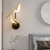 Modern Birds Wall Lamp - AviaryGlow-1 Bird Wall Lamp-State of Style