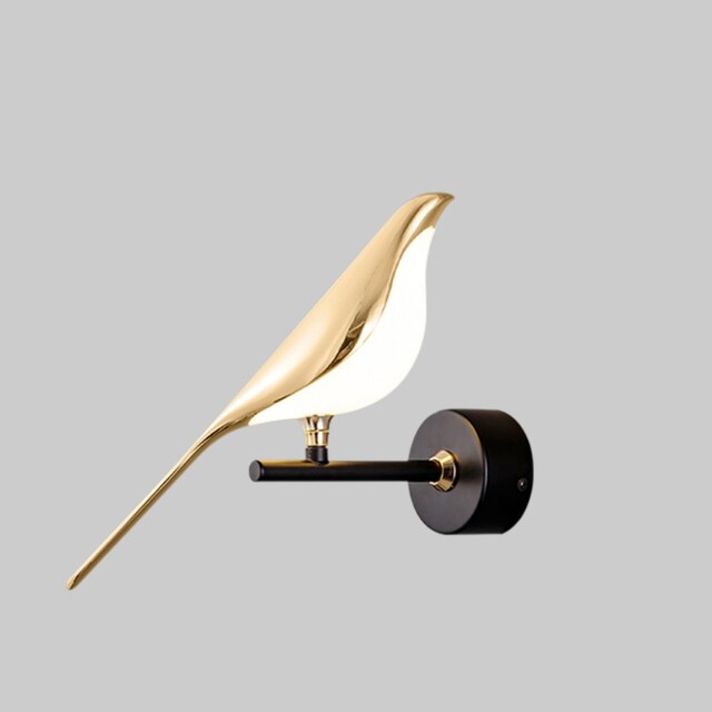 Modern Birds Wall Lamp - AviaryGlow-1 Bird Wall Lamp-State of Style