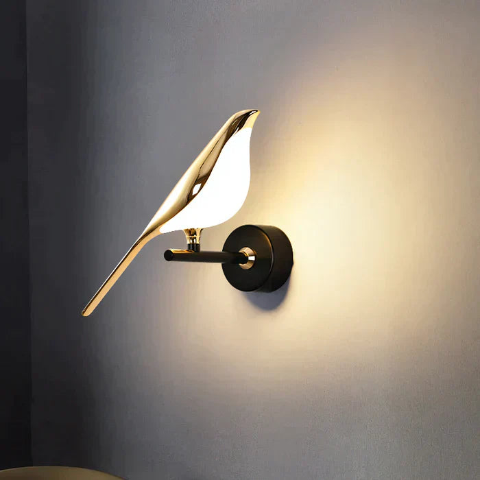 Modern Birds Wall Lamp - AviaryGlow-1 Bird Wall Lamp-State of Style