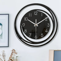 Modern Black Wall Clock made of Acrylic - ScandiTime-State of Style