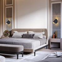 Modern Coloured Wall Lamp - ColorVibe-Black-State of Style