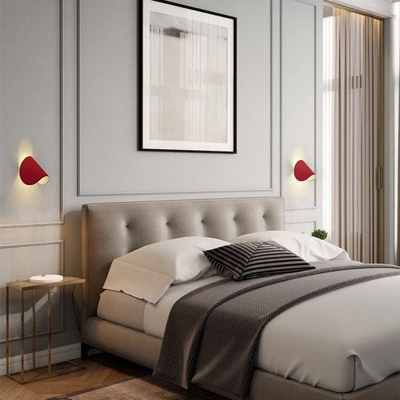 Modern Coloured Wall Lamp - ColorVibe-Red-State of Style