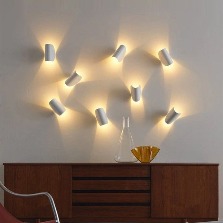 Modern Coloured Wall Lamp - ColorVibe-Red-State of Style