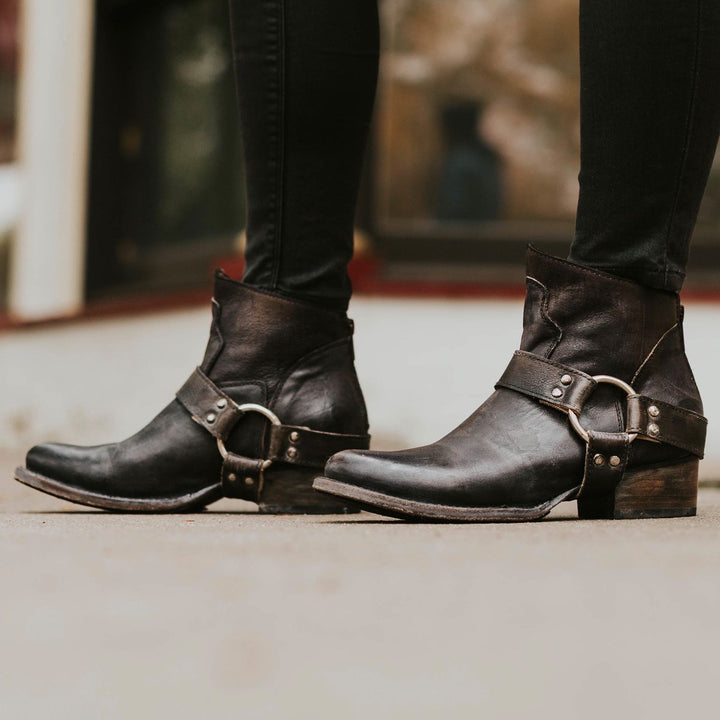 Modern Learning Ladies' Shoes - Maxime-Black Leather-3.0-State of Style