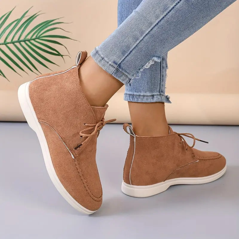 Modern Learning Ladies' Shoes - Maxime-Brown Leather-3.0-State of Style