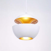 Modern LED Pendant Lamp - AstraGlow-White-Small (25 cm)-State of Style