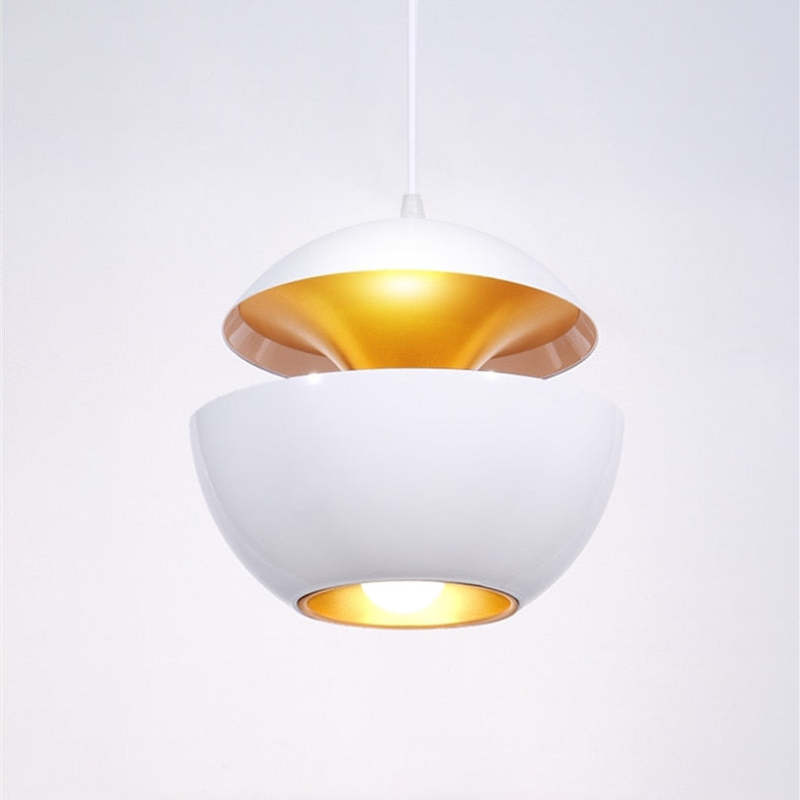 Modern LED Pendant Lamp - AstraGlow-White-Small (25 cm)-State of Style