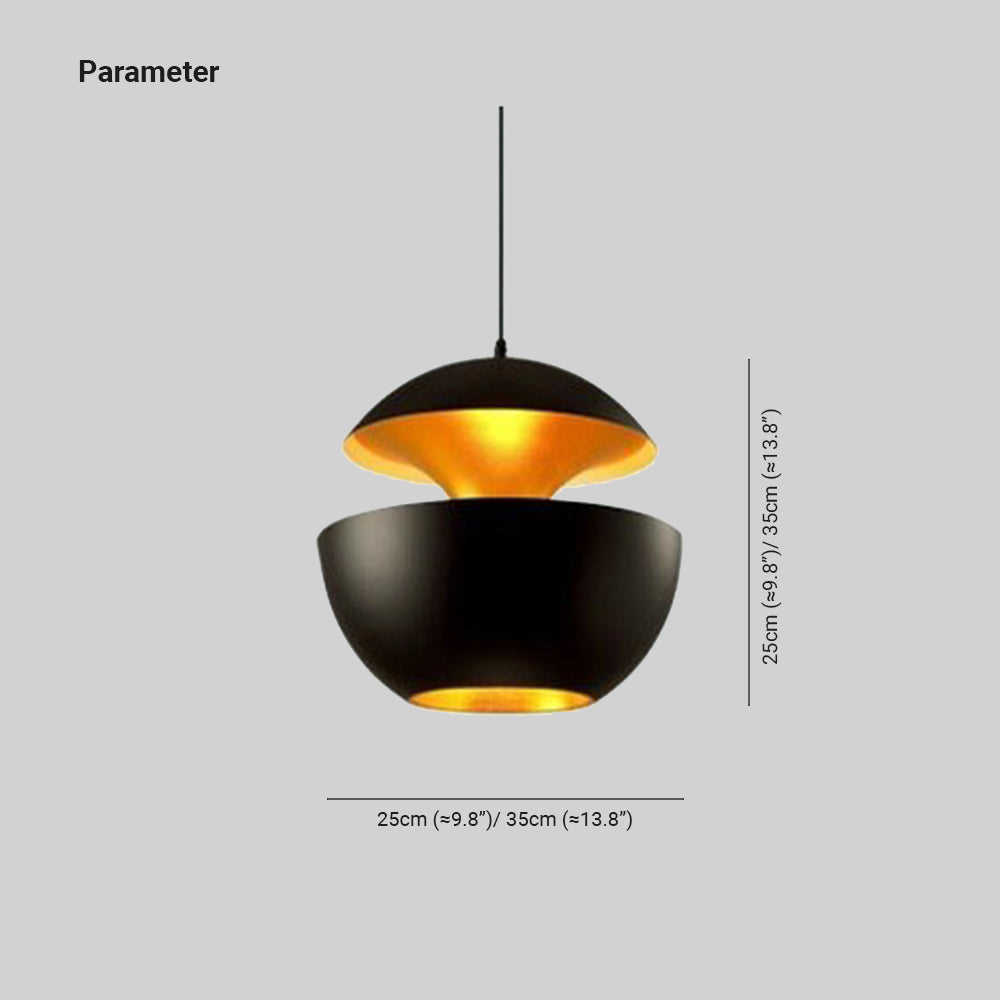 Modern LED Pendant Lamp - AstraGlow-White-Small (25 cm)-State of Style