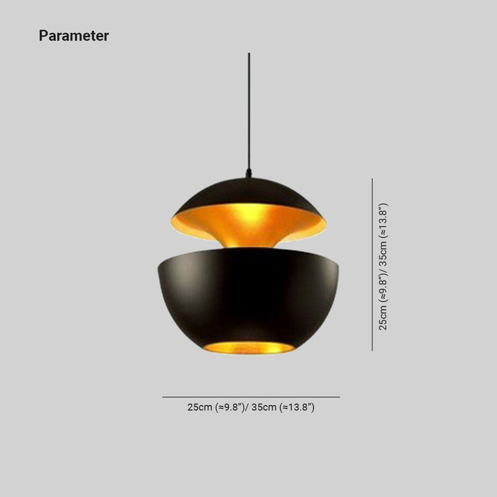 Modern LED Pendant Lamp - AstraGlow-White-Small (25 cm)-State of Style