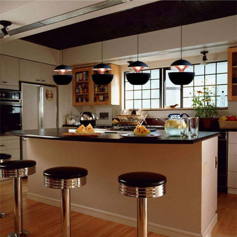 Modern LED Pendant Lamp - AstraGlow-White-Small (25 cm)-State of Style