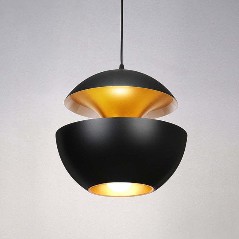 Modern LED Pendant Lamp - AstraGlow-White-Small (25 cm)-State of Style