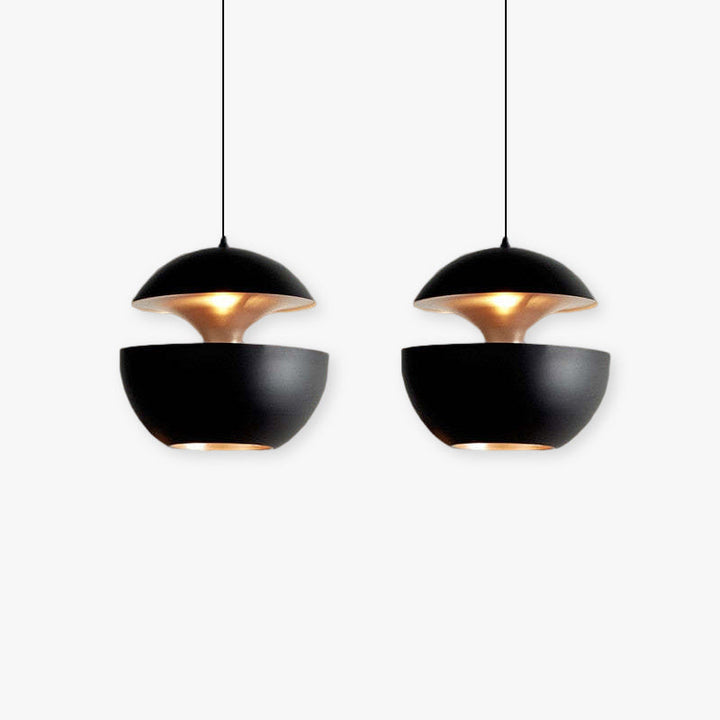 Modern LED Pendant Lamp - AstraGlow-White-Small (25 cm)-State of Style