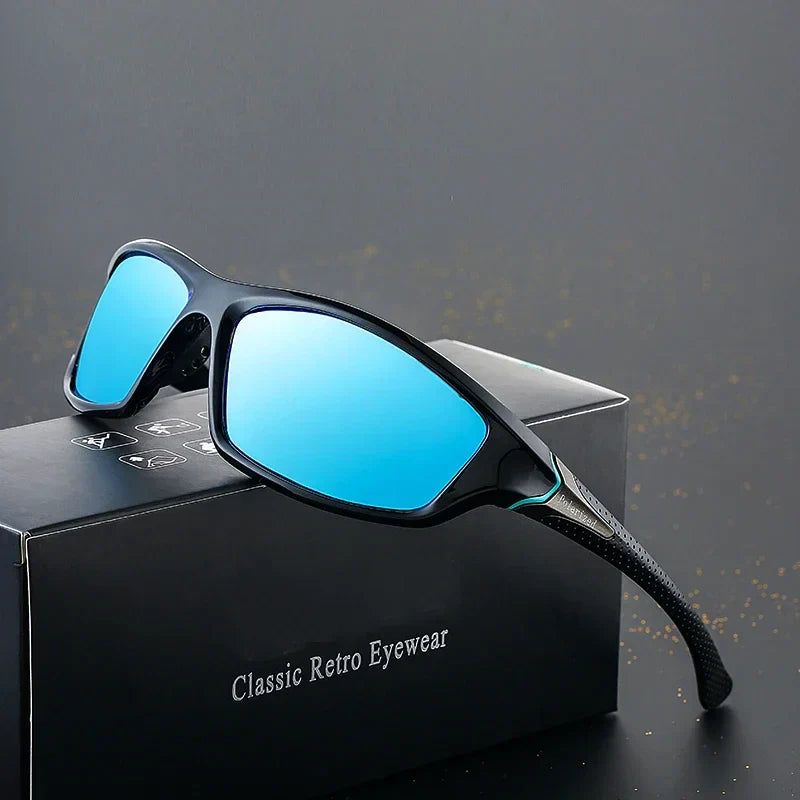 Modern & Polarised Unisex Sunglasses with UV400 Protection – Alex-Yellow-State of Style