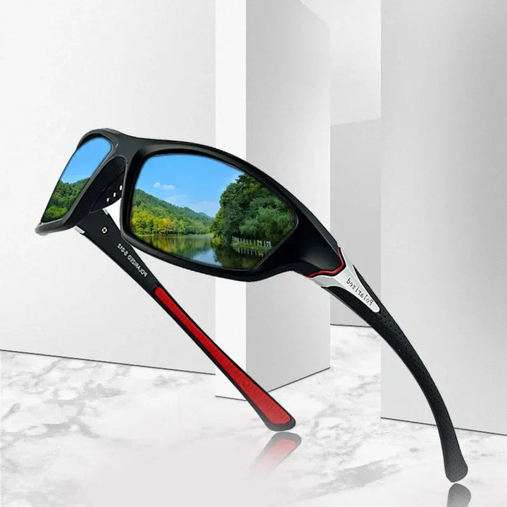 Modern & Polarised Unisex Sunglasses with UV400 Protection – Alex-Yellow-State of Style