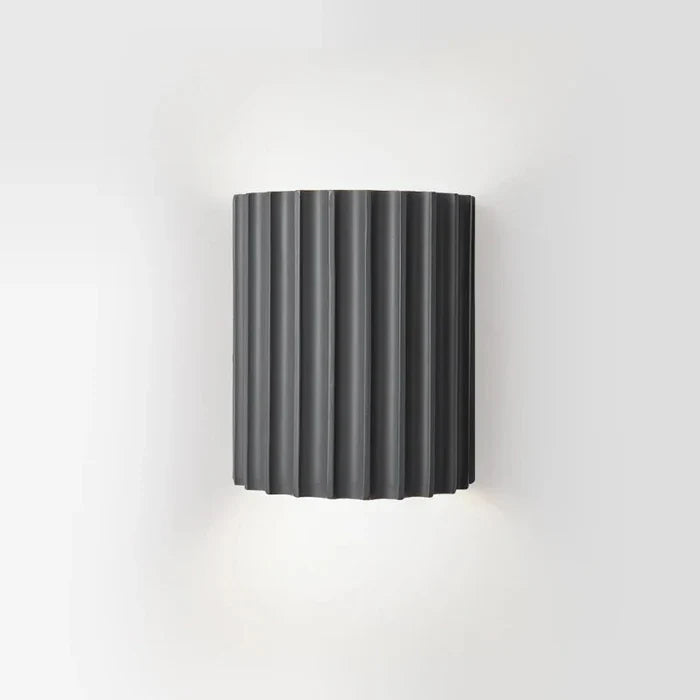 Modern Resin Wall Lamp - ArtisticWave-Grey-Warm White-State of Style