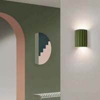 Modern Resin Wall Lamp - ArtisticWave-White-Warm White-State of Style