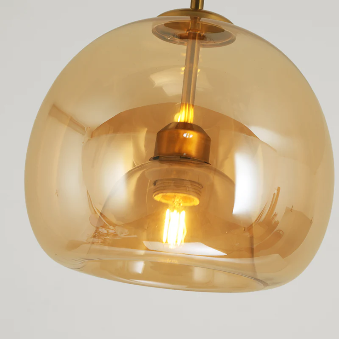Modern Round LED Ceiling Lamp - Aurelia-Gold-Ceiling Lamps-State of Style