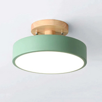 Modern Round LED Ceiling Light - Nova-Green-State of Style