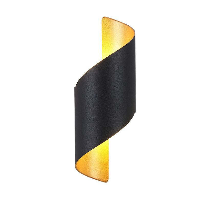 Modern Spiral LED Wall Light - TwistLight-Small-White-State of Style