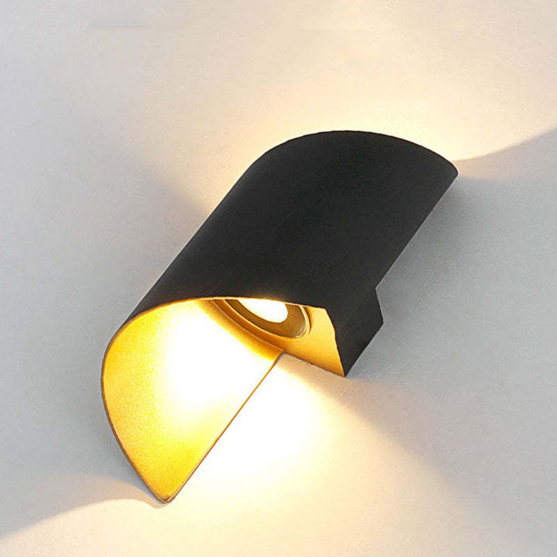 Modern Spiral LED Wall Light - TwistLight-Small-White-State of Style