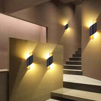 Modern Spiral LED Wall Light - TwistLight-Small-White-State of Style