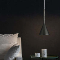 Modern Triangle Pendant Lamp - Trionda-Black-State of Style