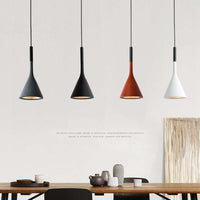 Modern Triangle Pendant Lamp - Trionda-Black-State of Style