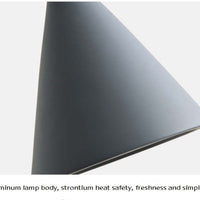 Modern Triangle Pendant Lamp - Trionda-Black-State of Style