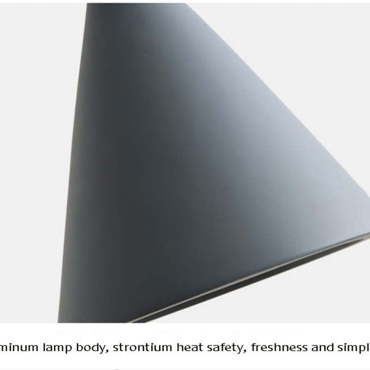 Modern Triangle Pendant Lamp - Trionda-Black-State of Style