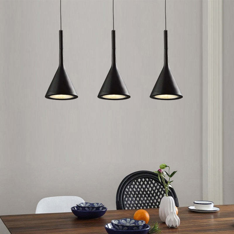 Modern Triangle Pendant Lamp - Trionda-Green-State of Style