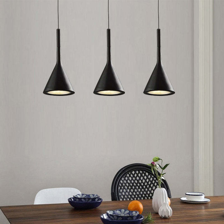 Modern Triangle Pendant Lamp - Trionda-Green-State of Style