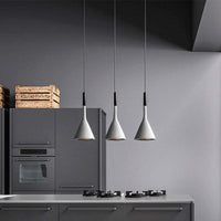 Modern Triangle Pendant Lamp - Trionda-White-State of Style