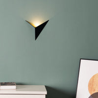 Modern Triangular Wall Lamp - TrigoLux-White-Warm White-State of Style