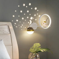Modern Wall Lamp for Kids' Rooms - TinyGlow-White Right-Three Colours-State of Style