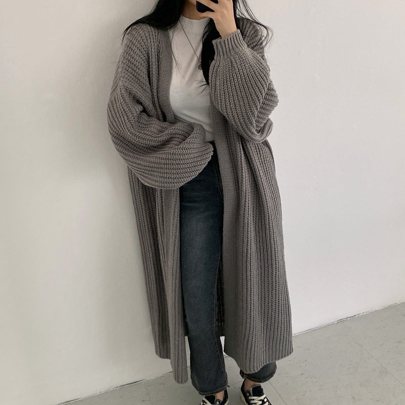 MollysVest | Women's Soft Knit Cardigan-Grey-State of Style