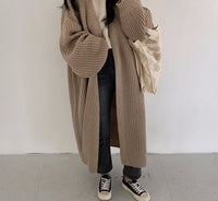 MollysVest | Women's Soft Knit Cardigan-Khaki-State of Style