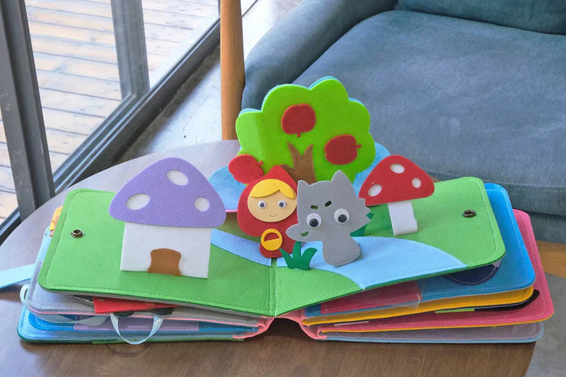 Montessori Adventure Book - Felt Stories-State of Style