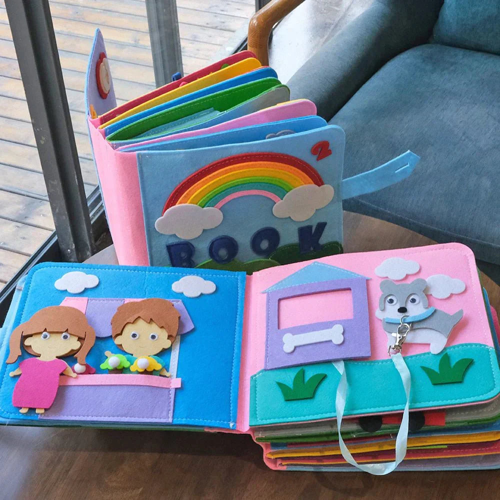 Montessori Adventure Book - Felt Stories-State of Style
