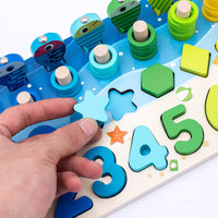 Montessori Toddler Playboard - Wooden PlaySafari-Pastel XL-State of Style