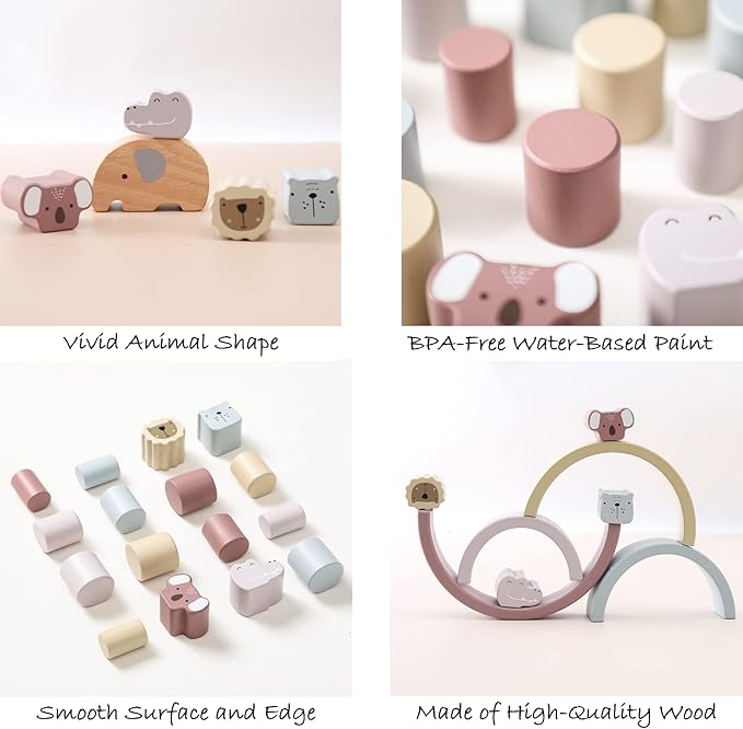 Montessori Wooden Playset – Buildoro-State of Style