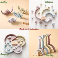 Montessori Wooden Playset – Buildoro-State of Style