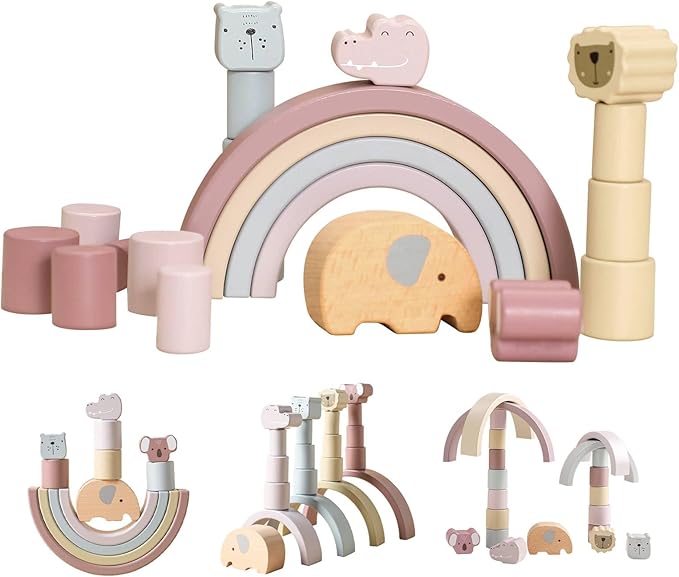 Montessori Wooden Playset – Buildoro-State of Style