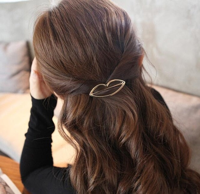 Moon Hair Clip | Stylish Round Moon Hairpin for Women-Goldmund-State of Style