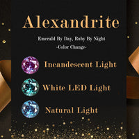 Moonstar Colour-Changing Alexandrite and Amethyst Engagement Ring - Elara-Gold-49mm-State of Style