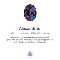Moonstone Colour-Changing Alexandrite and Amethyst Engagement Ring - Elara-Gold-4.90 cm-State of Style